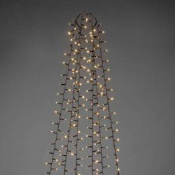 Konstsmide 6651-800 Lampe LED pour sapin pour lextérieur CEE: E (A - G) sur secteur LED ambré Longueur éclairée: 4 m