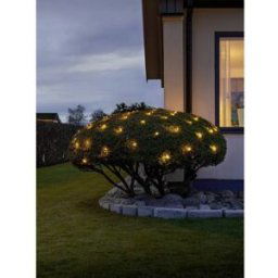 Konstsmide 3779-800 Filet lumineux pour lextérieur CEE: G (A - G) sur secteur Nombre de lumière 64 LED ambré Longueur éclairée: 2 m