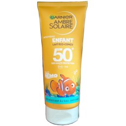 Lait Protecteur Enfant SPF50+ Le Monde de Nemo Ambre Solaire