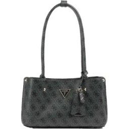 Sacs à main Guess Meridian 4G Femme Noir Taille unique
