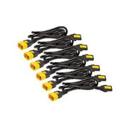 APC , power cord kit (6 ea), locking, c13 to c14, 1.8m