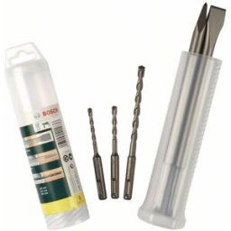 Bosch Accessories Promoline 2607019455 carbure de tungstène Jeu de forets pour marteau-perforateur 5 pièces SDS-Plus 1 set