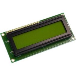 Display Elektronik Écran LCD jaune-vert 16 x 2 Pixel (l x H x P) 80 x 36 x 9.6 mm