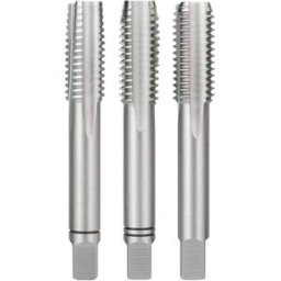 RUKO 230060 Taraud manuel 3 pièces métrique M6 x 1 coupe à droite DIN 352 HSS 1 set