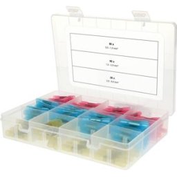 KS Tools 970.0790 Assortiment de cosses à sertir 0.50 mm² 6 mm² rouge, bleu, jaune 200 parties