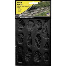 Woodland Scenics WC1246 universel Caoutchouc lit de ruisseau (L x l) 190 mm x 120 mm