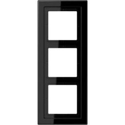 Jung x3 Cadre Cache noir LSD983SW 1 pc(s)