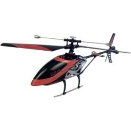 Amewi Buzzard V2 rot Hélicoptère RC débutant prêt à voler (RtF)