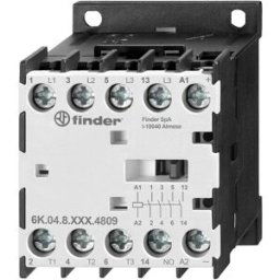 Finder 6K.04.8.230.4312 Relais industriel 4 NO (T) 5.5 kW 230 V/AC 12 A 1 pc(s)