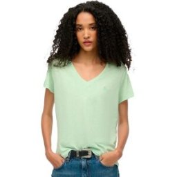 T shirt Superdry Oversize Femme Vert XS