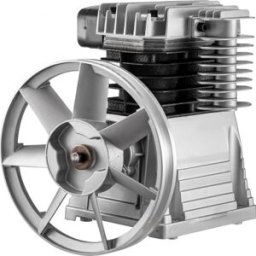 VEVOR Pompe à Tête de Compresseur d'air 375L 3KW Type de Piston Tête de Pompe à Double Cylindre 1300tr / min 1 Etage 11 Bar Construction de Tête de Pompe à Cylindre en Aluminium