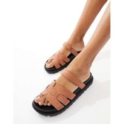 Simmi Shoes SIMMI London - Adelle - Sandales - Fauve-Marron Marron 39 female