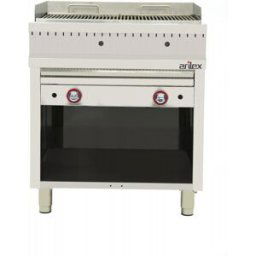 Barbecue à Gaz Pierre Volcanique avec Eau 2x8,5 kW - Arilex