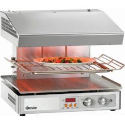 Salamandre de Cuisine Professionnelle Hi-Light avec Grille Réglable - 3 Zones - Bartscher
