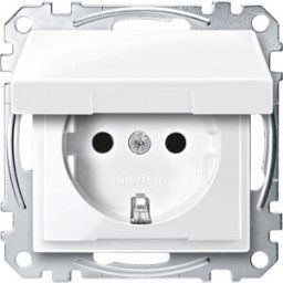 Merten Prise de courant System M blanc polaire MEG2310-0319 1 pc(s)
