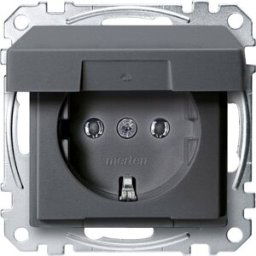 Merten Prise de courant System M anthracite MEG2311-0414 1 pc(s)