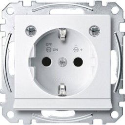 Merten Prise de courant System M blanc polaire MEG2304-0419 1 pc(s)