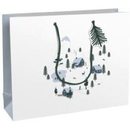 Clairefontaine Sac cadeau de Noël 'Winter', grand