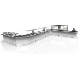 Base de Buffet Réfrigéré Plaque Froide avec Bacs - 1300x700 mm - SAYL