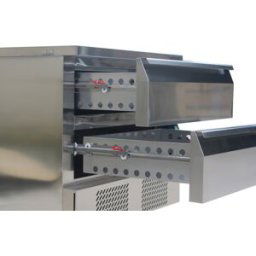 Soubassement Réfrigéré Négatif avec 2 Tiroirs de 4 GN1/1 - Combisteel