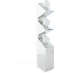 Lampadaire Axel Chay x Monoprix argent 16x21x100