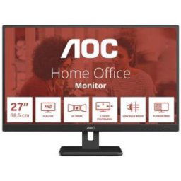 AOC 27e3um écran plat de pc 68,6 cm (27") 1920 x 1080 pixels full hd noir