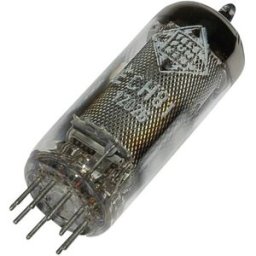 BTB Vertrieb ECH 81 = 6 AJ 8 = 6I1P Tube électronique Triode-heptode 100 V, 160 V 13.5 mA, 11 mA Nombre de pôles: 9 Culot: noval Contenu 1 pc(s)