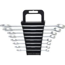KS Tools 517.0048 5170048 Jeu de clés à œil à cliquet Ouverture de clé (métrique) 8 - 19 mm
