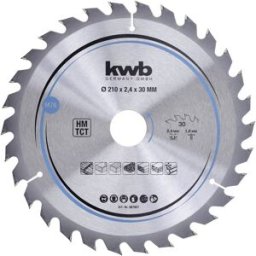 kwb 587857 Lame de scie circulaire au carbure 210 x 30 mm 1 pc(s)