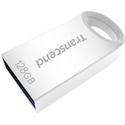 Transcend JetFlash® 710S Clé USB 128 GB argent TS128GJF710S USB 3.1 (Gen 1)