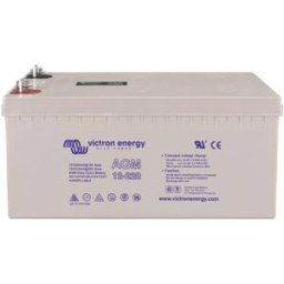 Batterie au plomb 12 V 220 Ah Victron Energy Deep Cycle plomb (AGM) (l x H x P) 238 x 522 x 240 mm résistant aux cycles de charge