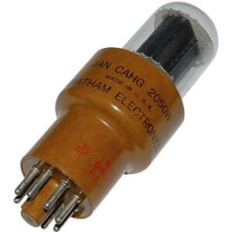 BTB Vertrieb 2050 = 2050 W Tube électronique Thyratron 180 V 200 mA Nombre de pôles: 8 Culot: octal Contenu 1 pc(s)