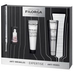 Coffret Expertise Anti-Rides Time-Filler - Crème de Nuit 40 ml + Crème 30 ml + Concentré 3 ml