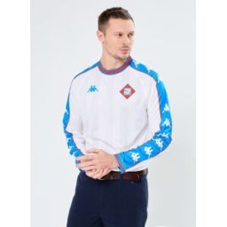 Maillot de foot - KOMBAT THIRD SM CAEN LS par Kappa Blanc XXL Accessoires