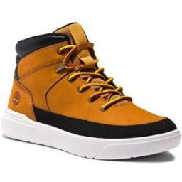 Bottes Timberland TB0A62DD2311 - SENECA BAY MID LACE UP-WHEAT BOOT Blanc