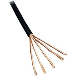 BKL Electronic 1106007/5 Câble audio 4 x 0.1 mm² noir 5 m