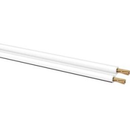 Oehlbach 195 Câble haut-parleur 2 x 1.5 mm² blanc 20 m