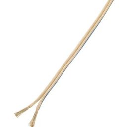 Câble haut-parleur TRU COMPONENTS TR19250-100 1568261 2 x 2.5 mm² transparent 100 m