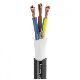 Sommer Cable 700-0241-0325AQ Câble dinstallation 3 x 2.5 mm² noir Marchandise vendue au mètre