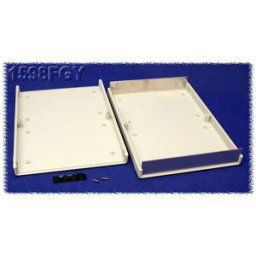 Boîtier dinstrumentation Hammond Electronics 1598FGY ABS gris 250 x 160 x 40 1 pc(s)