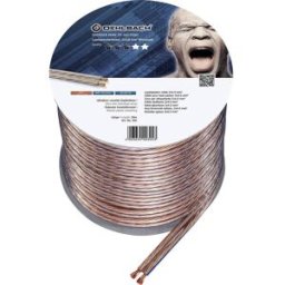 Oehlbach 305 Câble haut-parleur 2 x 4 mm² transparent 30 m