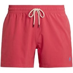 Polo Ralph Lauren Short de bain uni Rouge S Male