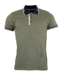 Polo Peak Mountain Polo manches courtes homme CROMA Kaki