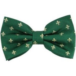 Cravates et accessoires Tony & Paul Noeud papillon noué Fleurs de Lys - BOURBON Vert
