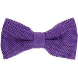 Cravates et accessoires Tony & Paul Noeud papillon tricot PAULO Violet