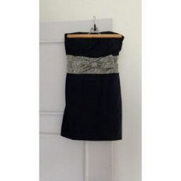Robe courte Morgan Robe bustier Morgan Noir