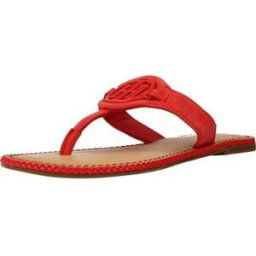 Sandales Tommy Hilfiger ESSENTIAL HARDWARE FLAT Rouge