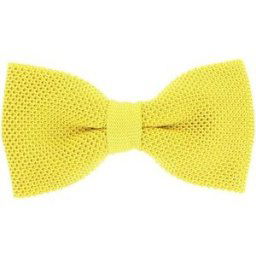 Cravates et accessoires Tony & Paul Noeud papillon tricot PAULO Jaune