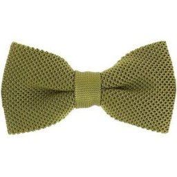 Cravates et accessoires Tony & Paul Noeud papillon tricot PAULO Jaune