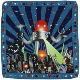 Costumes et cravates Simon Carter Pochette Bleu